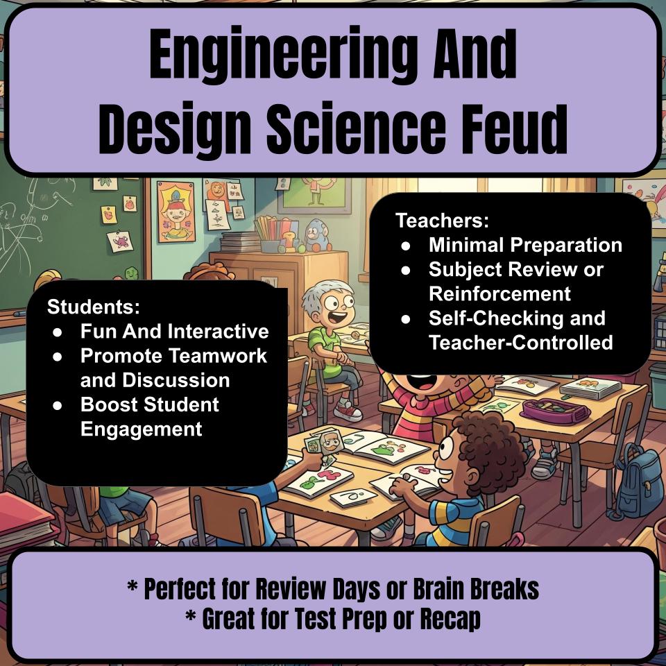 Engineering And Design Science Review Family Feud Style Game Activity CF0019