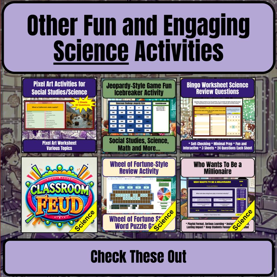Engineering And Design Science Review Family Feud Style Game Activity CF0019