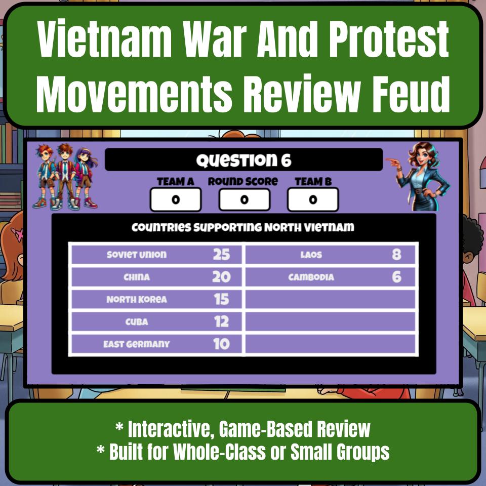 Vietnam War And Protest Movements Review Feud CF0190