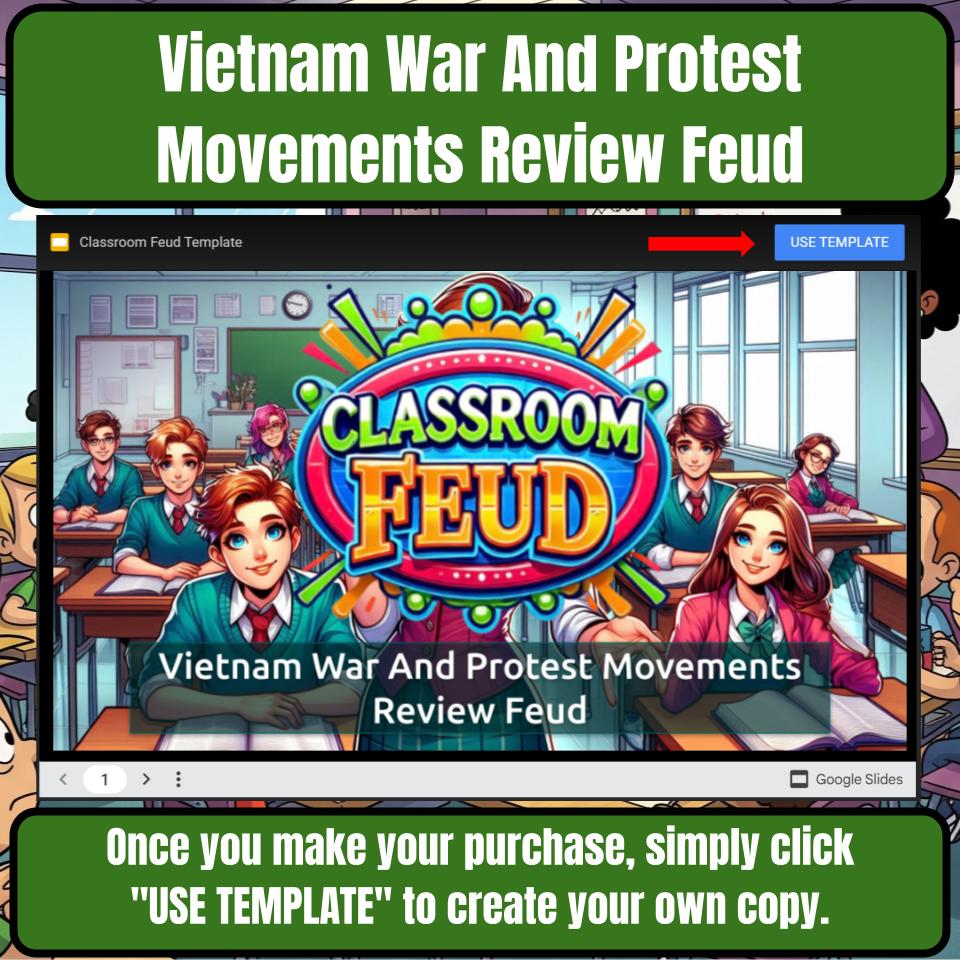 Vietnam War And Protest Movements Review Feud CF0190