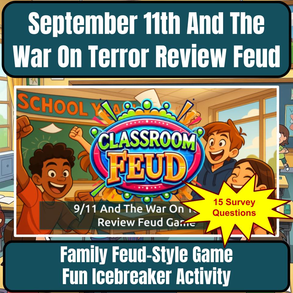 September 11th And The War On Terror Social Studies Feud Review Activity CF0191