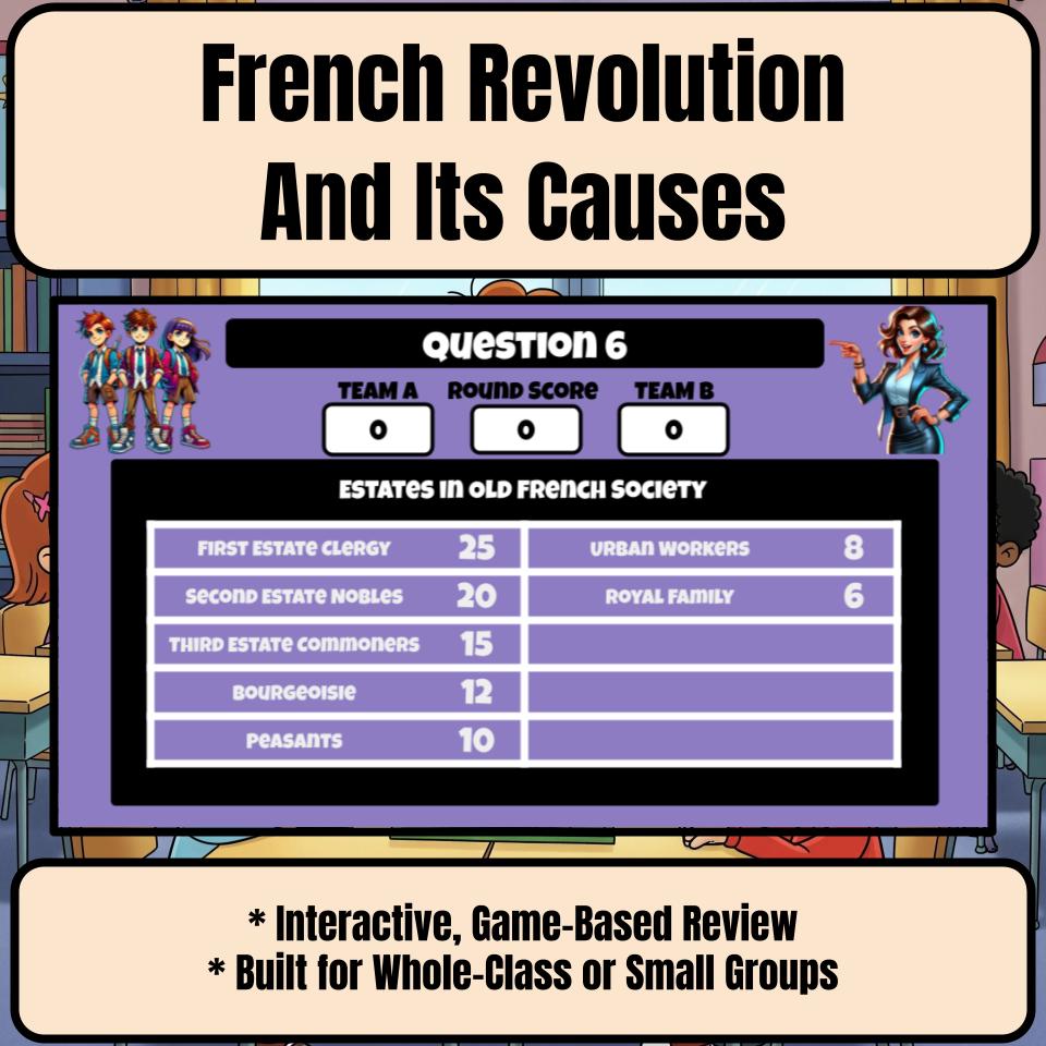 French Revolution And Its Causes Review Feud CF0198