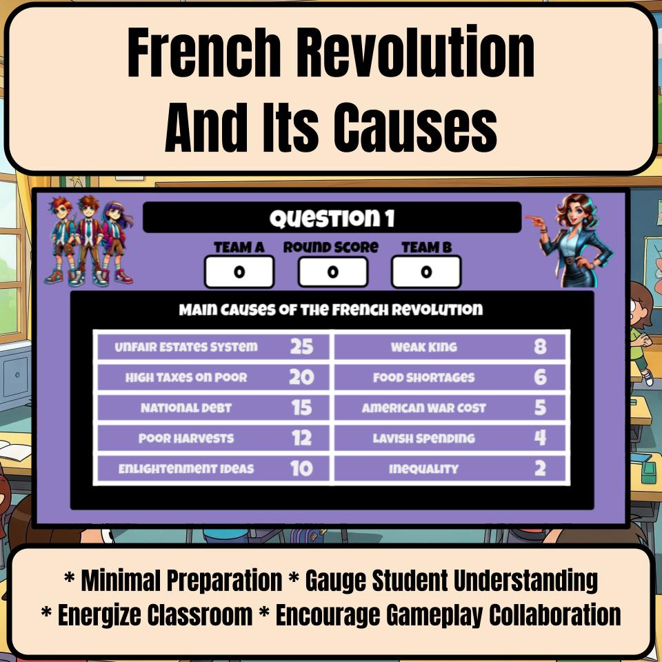 French Revolution And Its Causes Review Feud CF0198