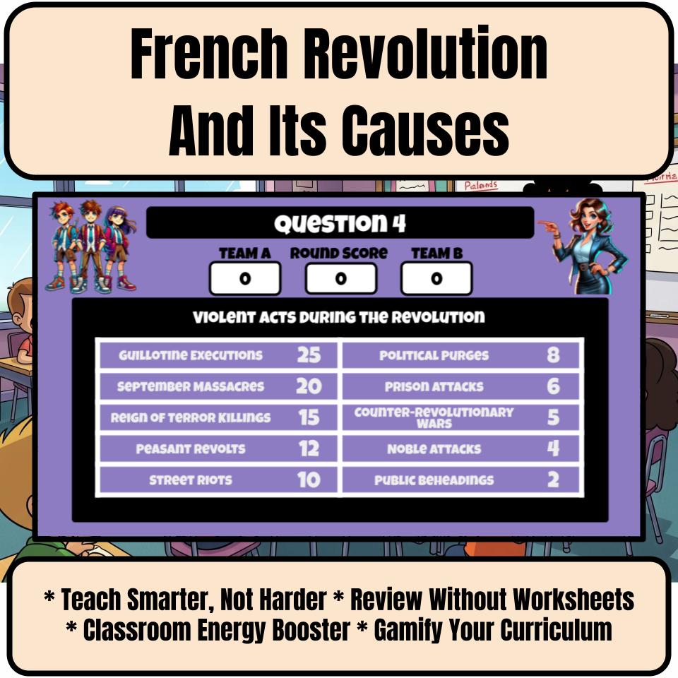 French Revolution And Its Causes Review Feud CF0198
