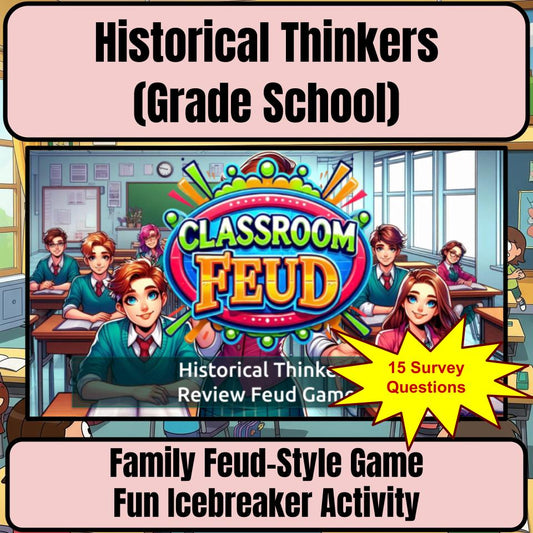 Historical Thinkers (Grade School) Review Feud CF0002