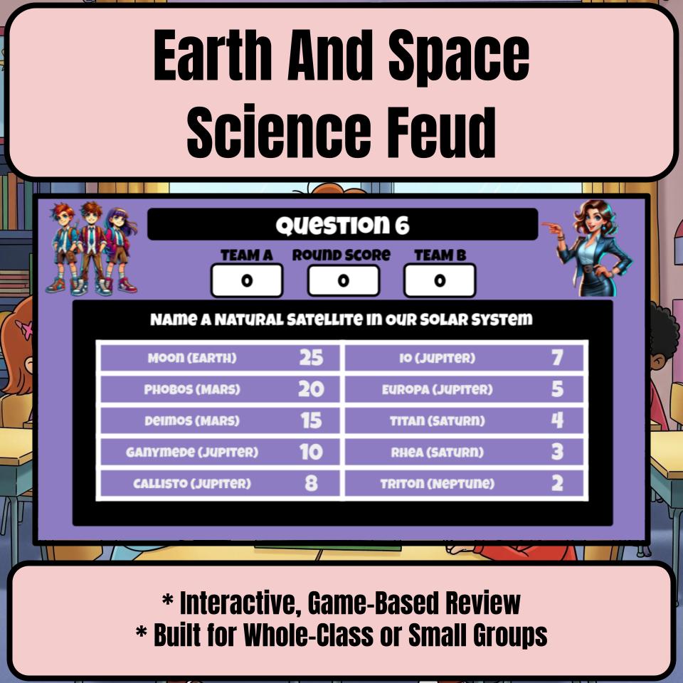 Earth And Space Science Feud Review CF0002