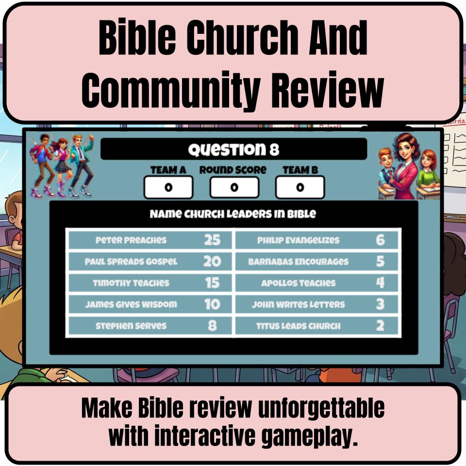 Bible Church And Community Feud Review BF0002