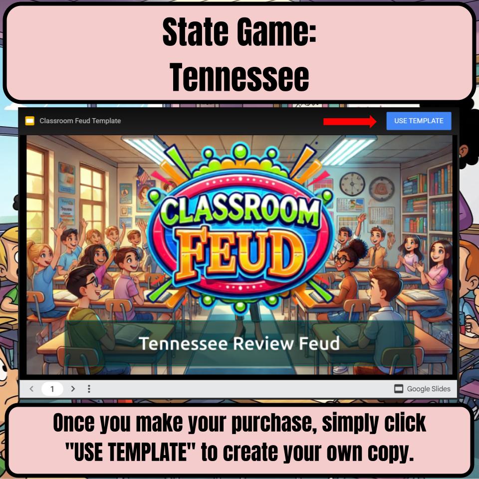 Tennessee Social Studies Family Feud Review Game CF0002