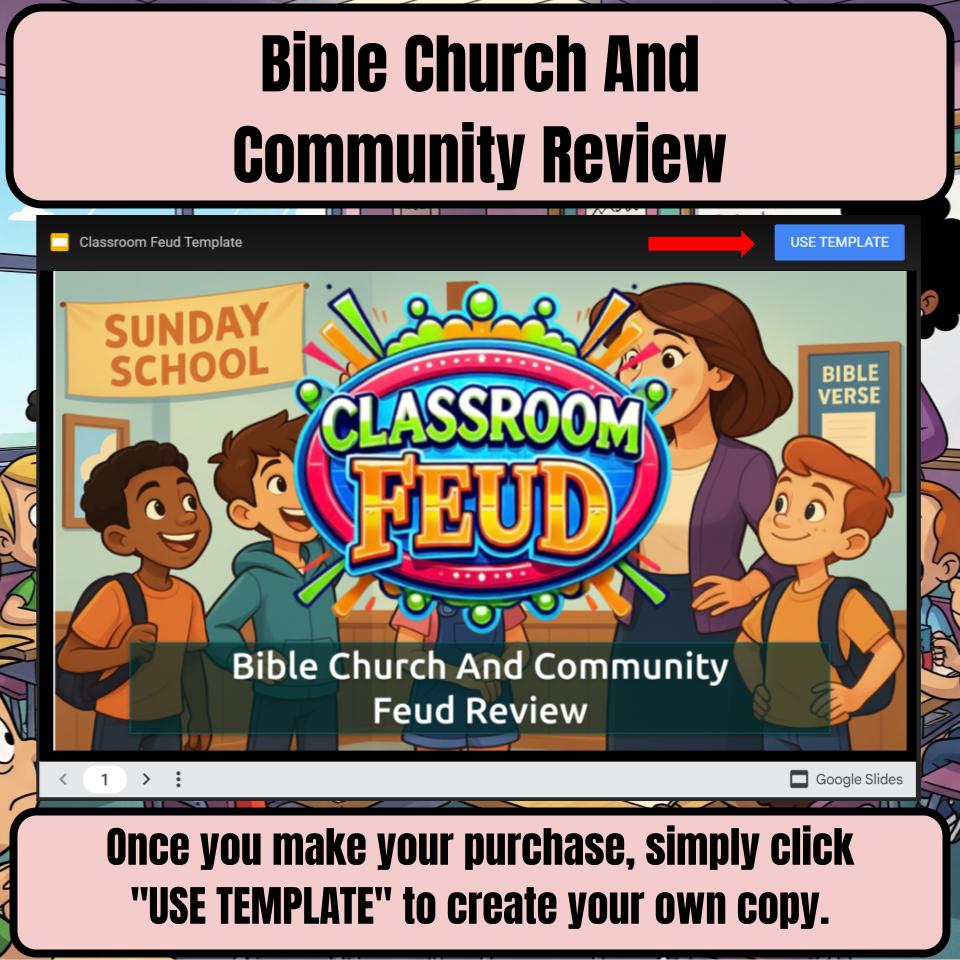 Bible Church And Community Feud Review BF0002