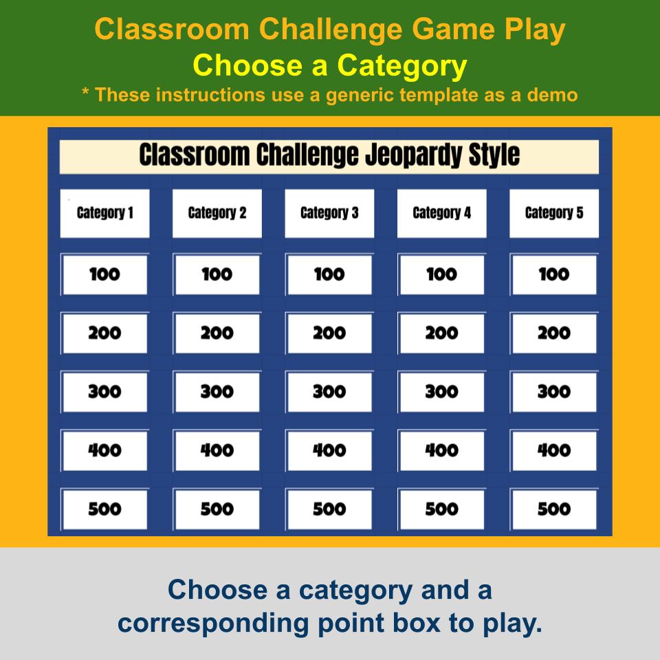 State of California Jeopardy Game I0002