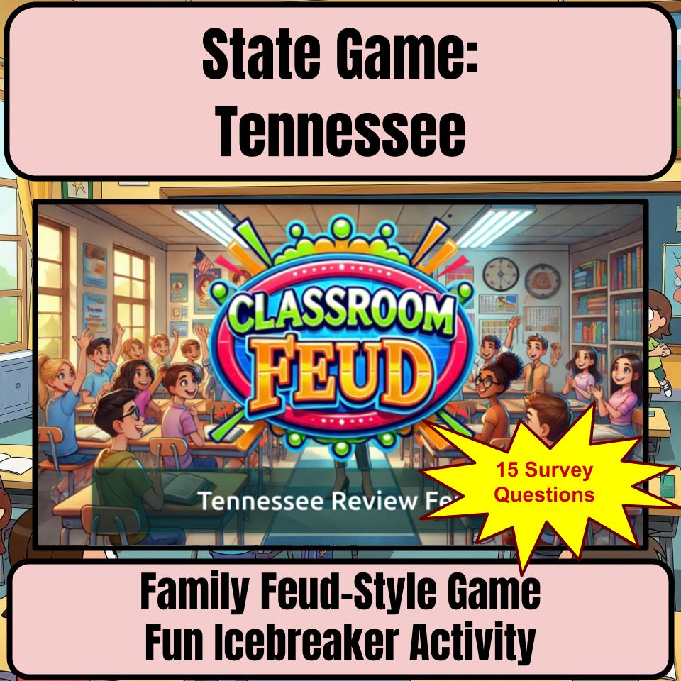 Tennessee Social Studies Family Feud Review Game CF0002