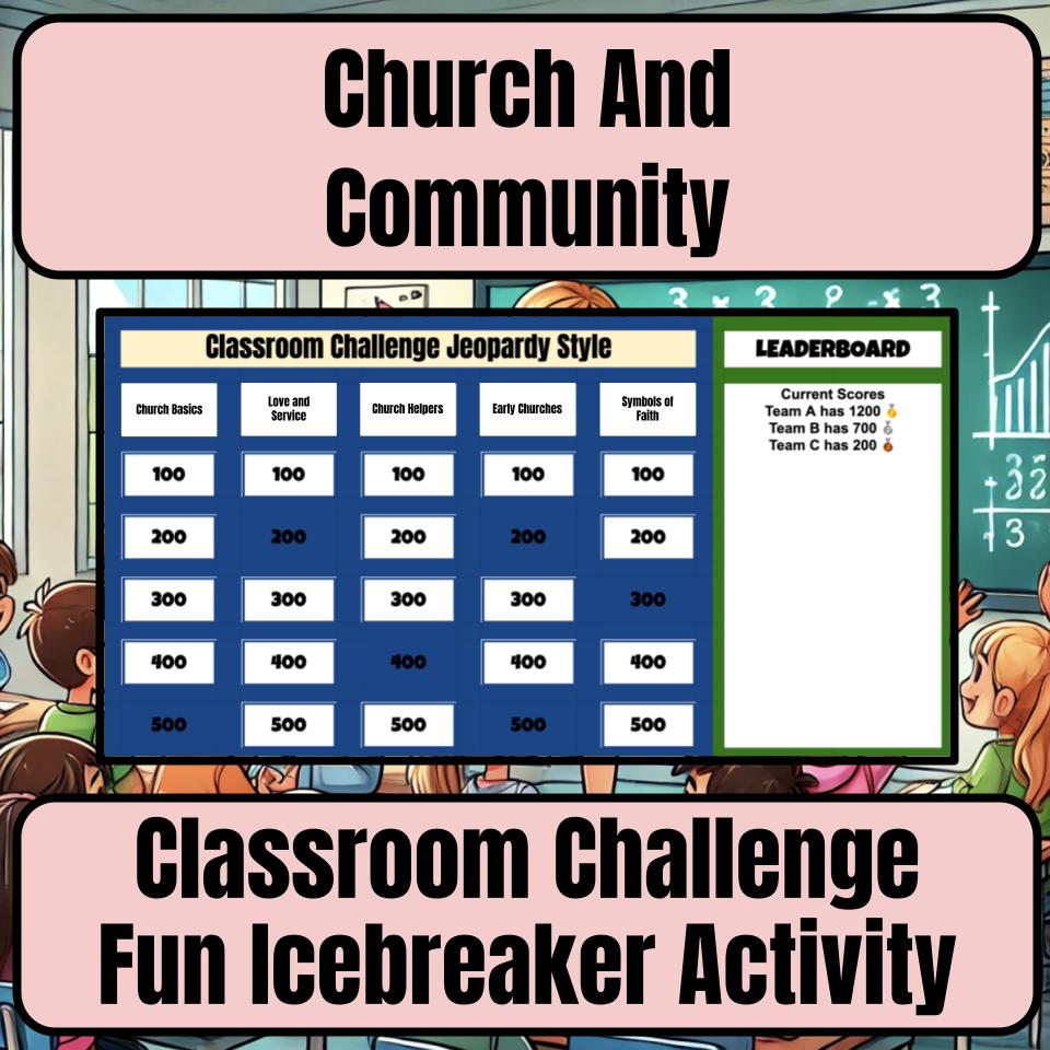 Church And Community Jeopardy Bible B0002