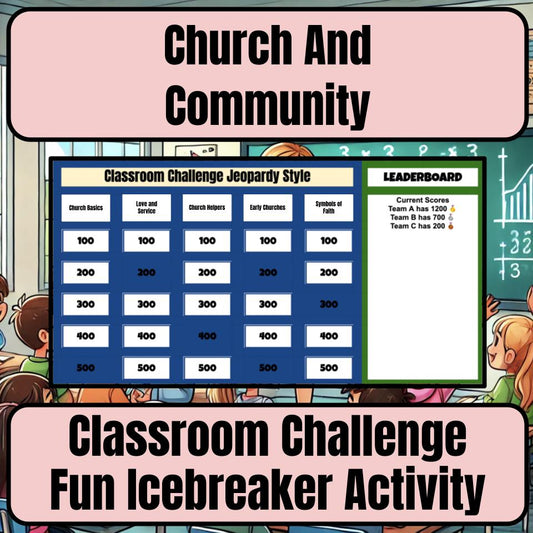 Church And Community Jeopardy Bible B0002