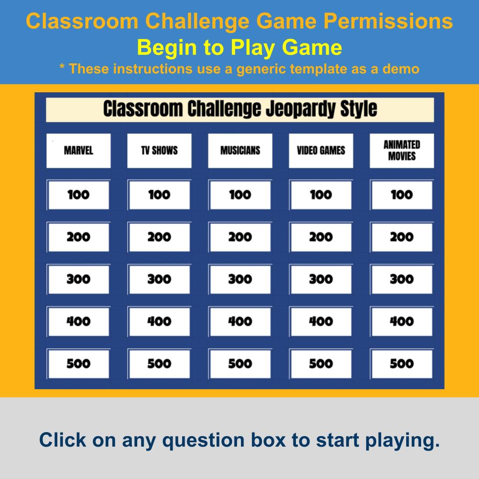 State of California Jeopardy Game I0002