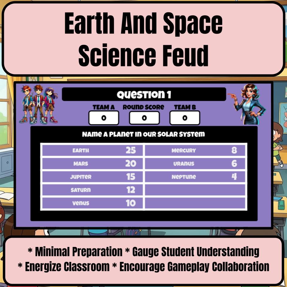 Earth And Space Science Feud Review CF0002