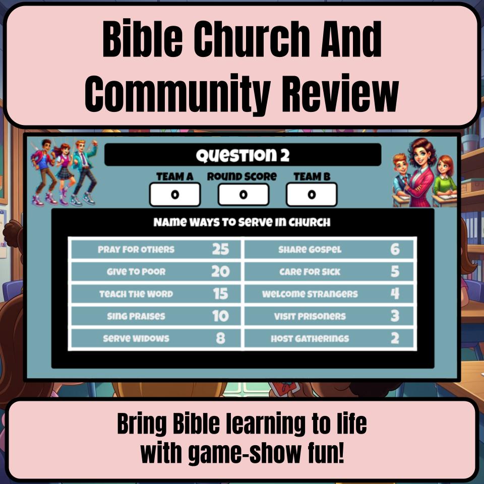 Bible Church And Community Feud Review BF0002