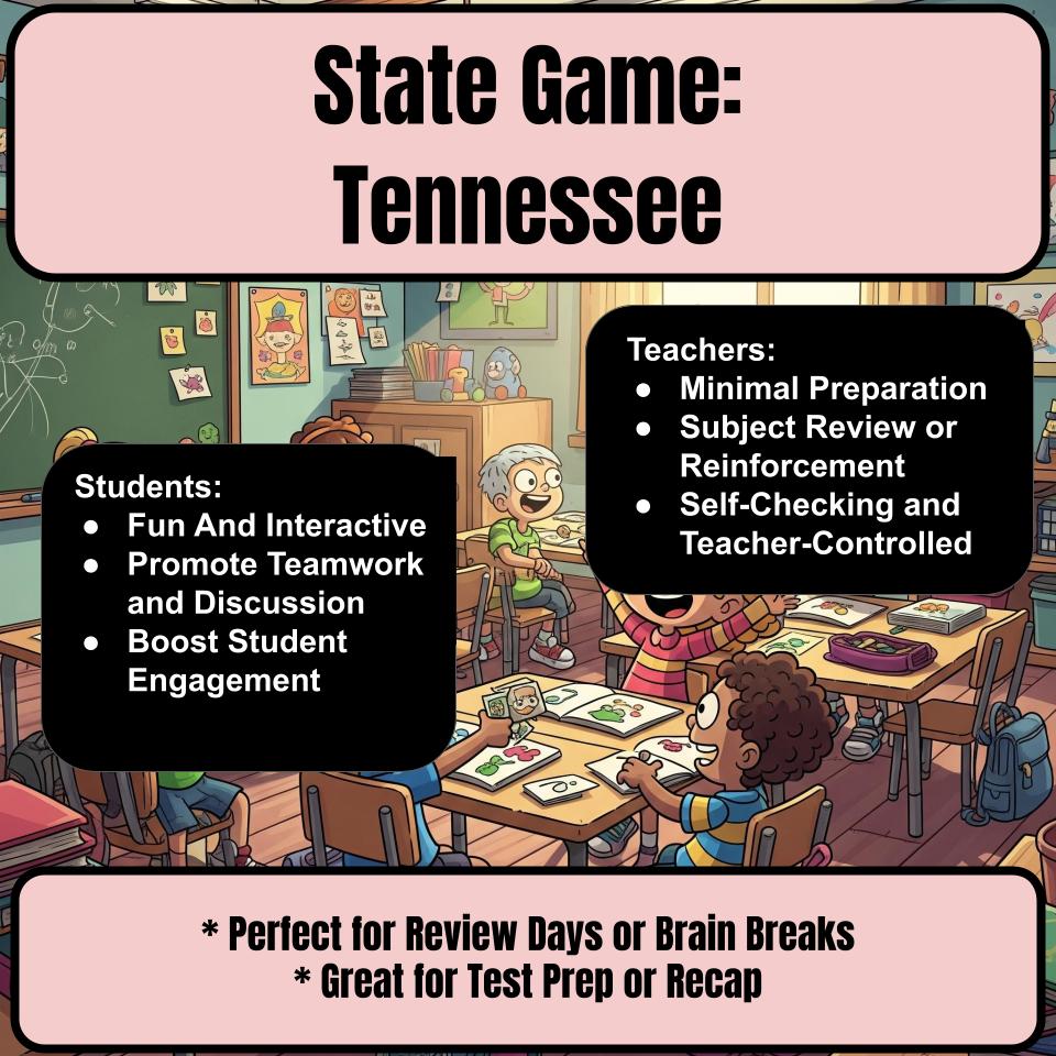 Tennessee Social Studies Family Feud Review Game CF0002
