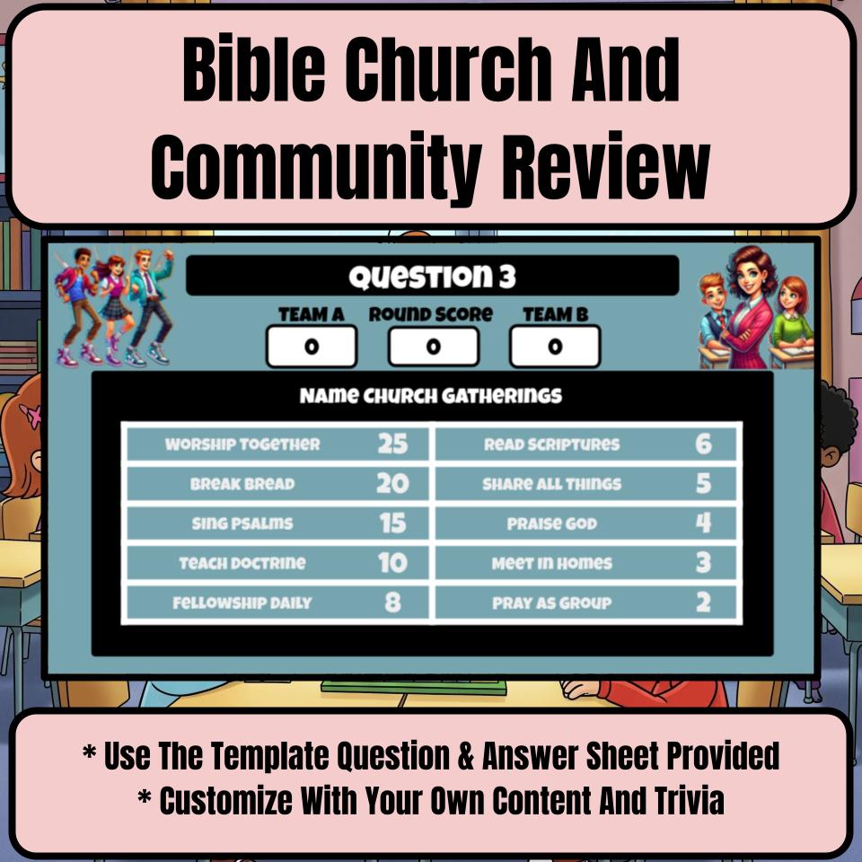 Bible Church And Community Feud Review BF0002