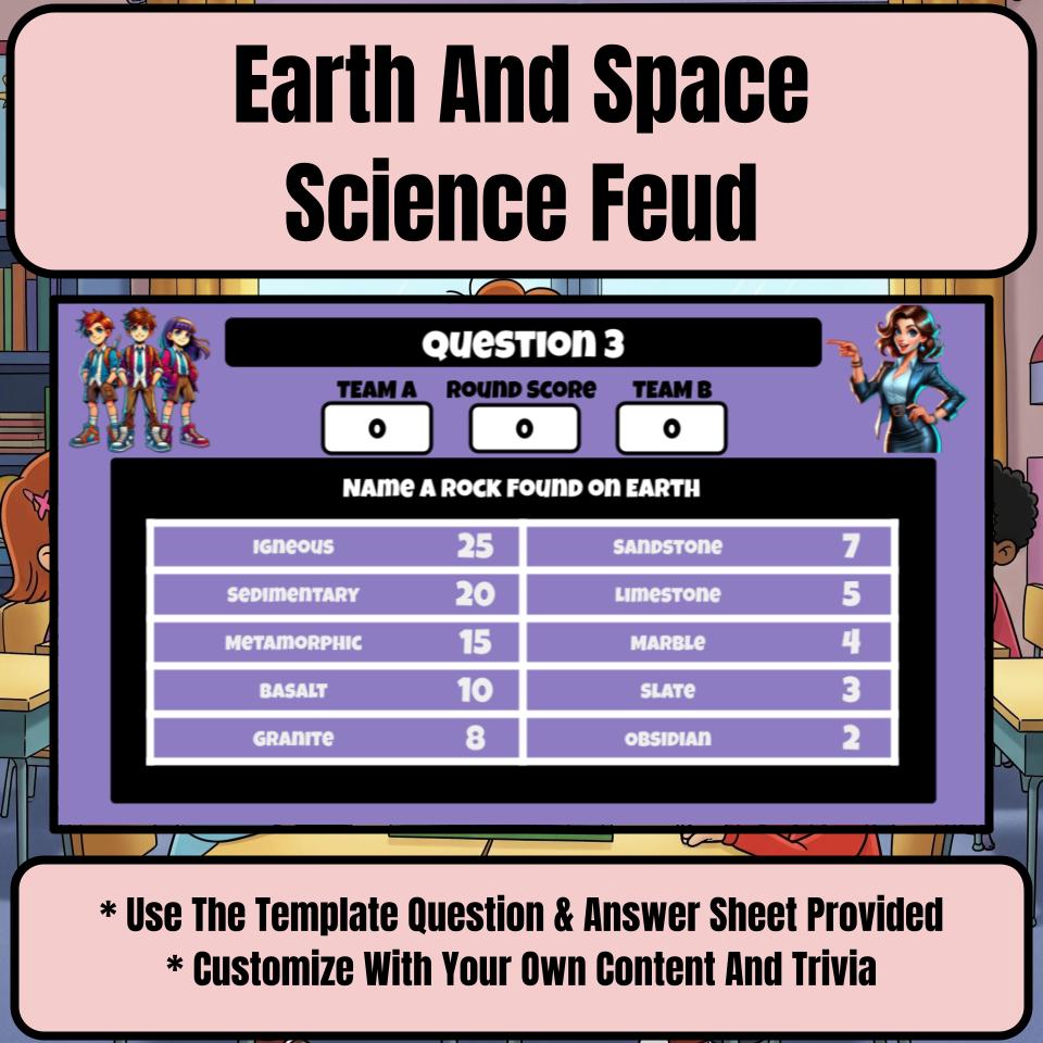Earth And Space Science Feud Review CF0002