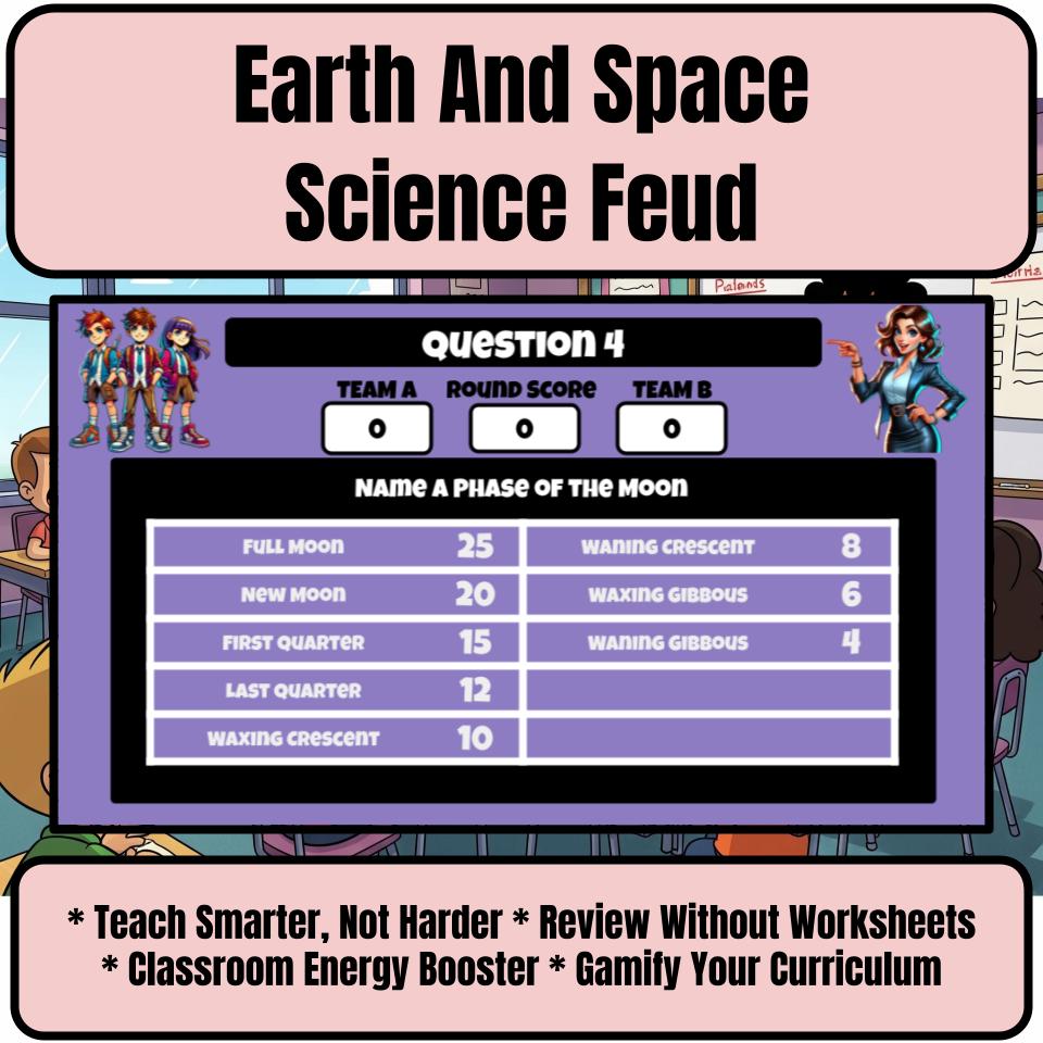 Earth And Space Science Feud Review CF0002