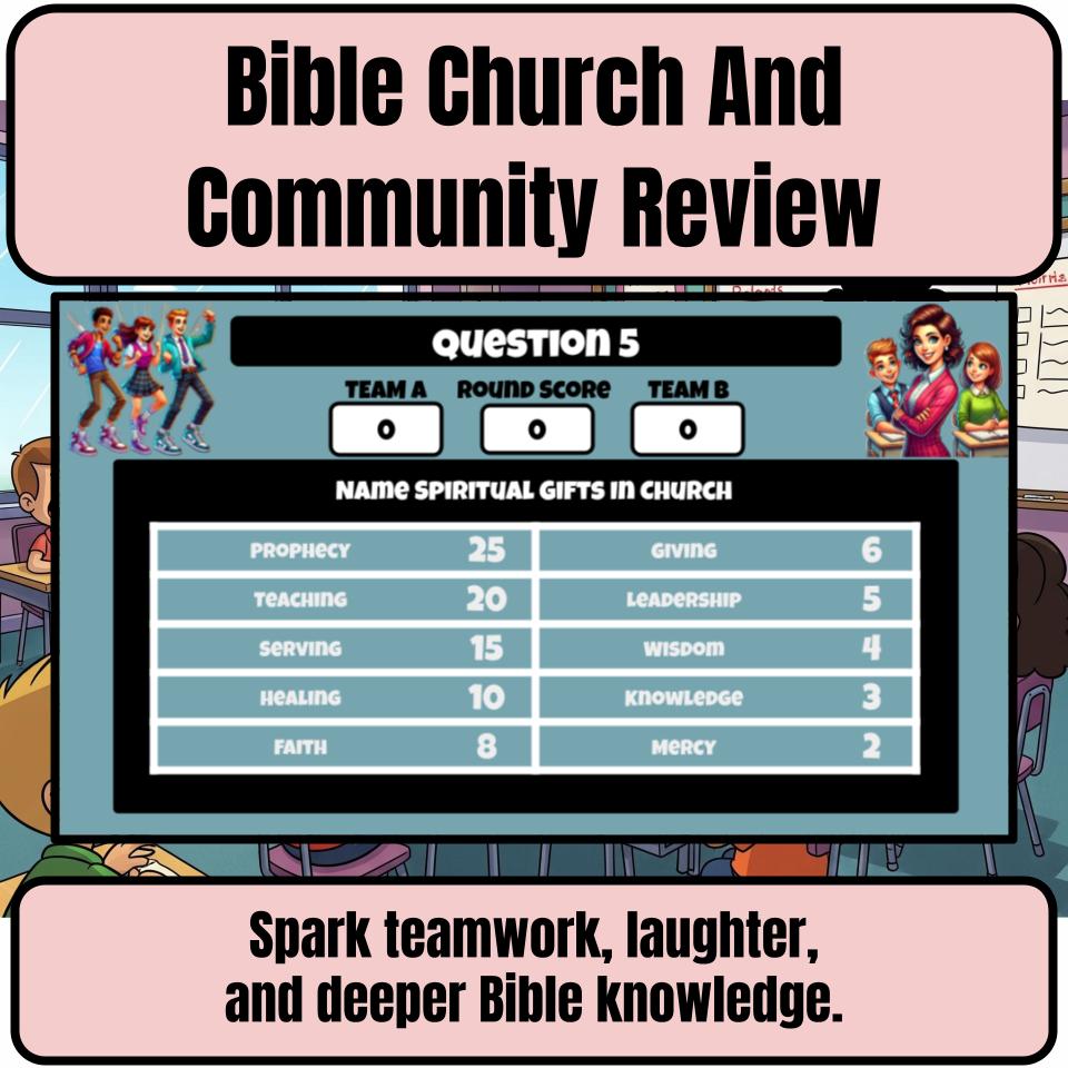Bible Church And Community Feud Review BF0002