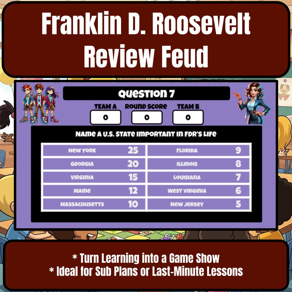 Franklin D. Roosevelt Review Feud CF0020
