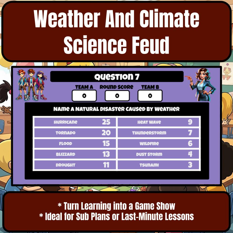 Weather And Climate Science Feud Review CF0020