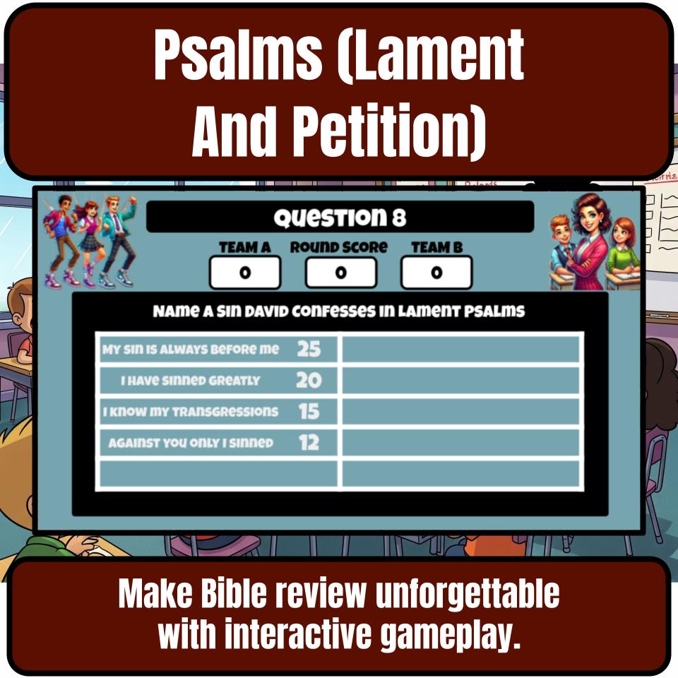 Psalms (Lament And Petition) Feud Review BF0020