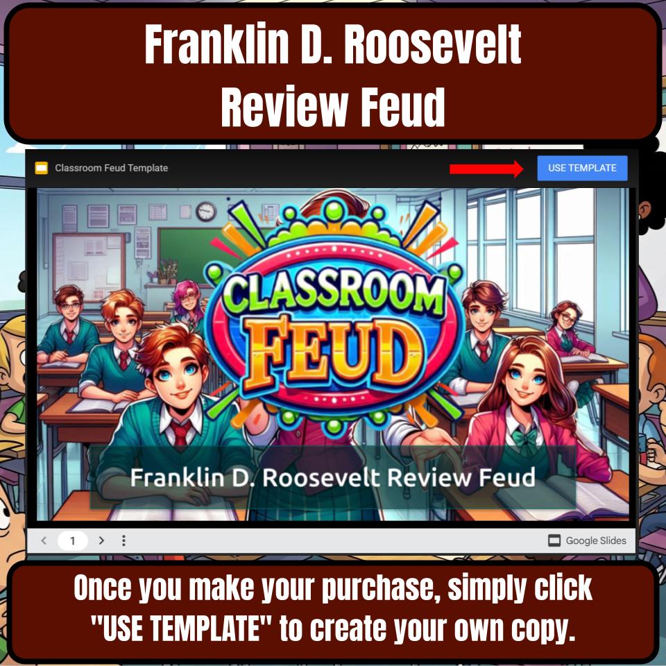 Franklin D. Roosevelt Review Feud CF0020