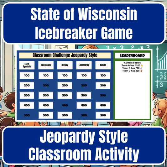 State of Wisconsin Jeopardy Game I0020