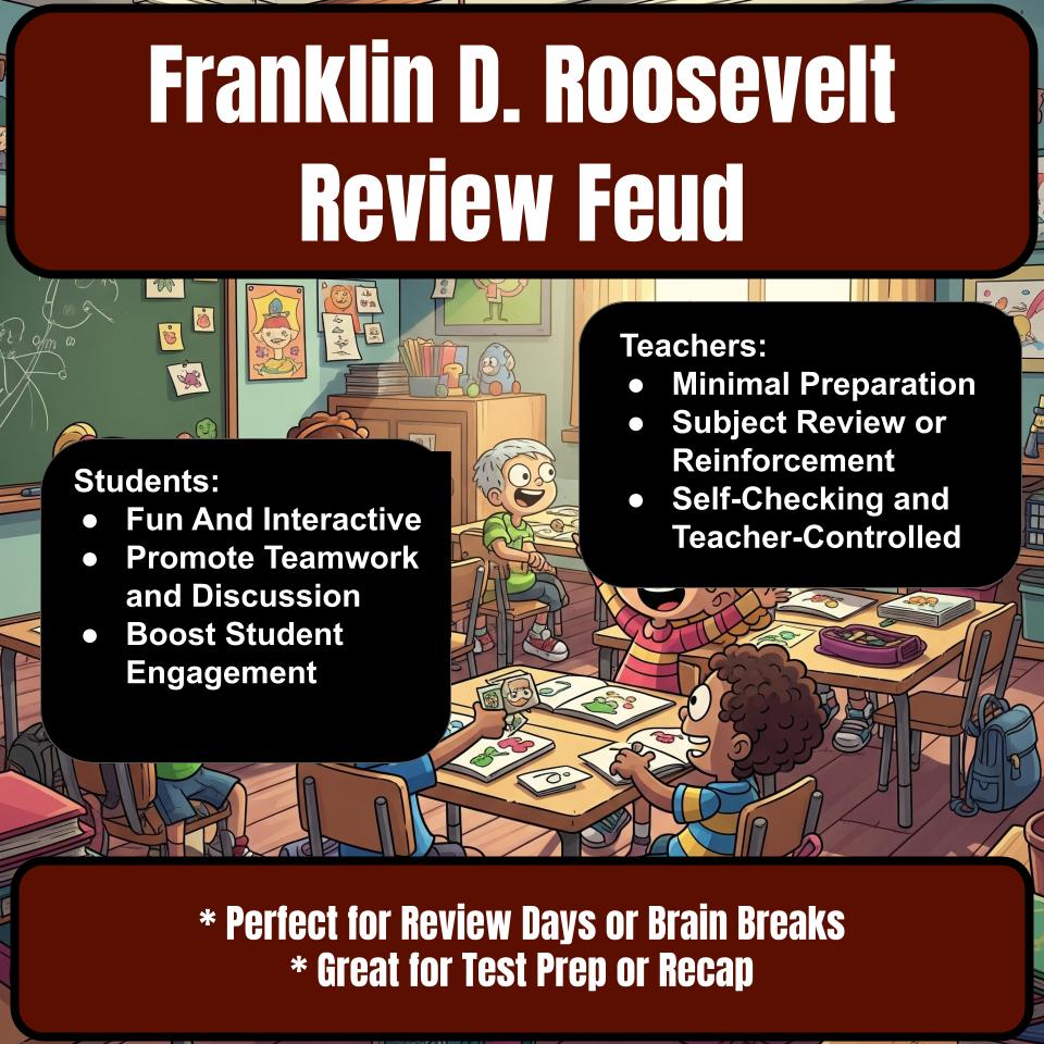 Franklin D. Roosevelt Review Feud CF0020