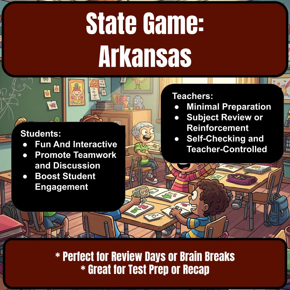 Arkansas Social Studies Family Feud Review Game CF0020