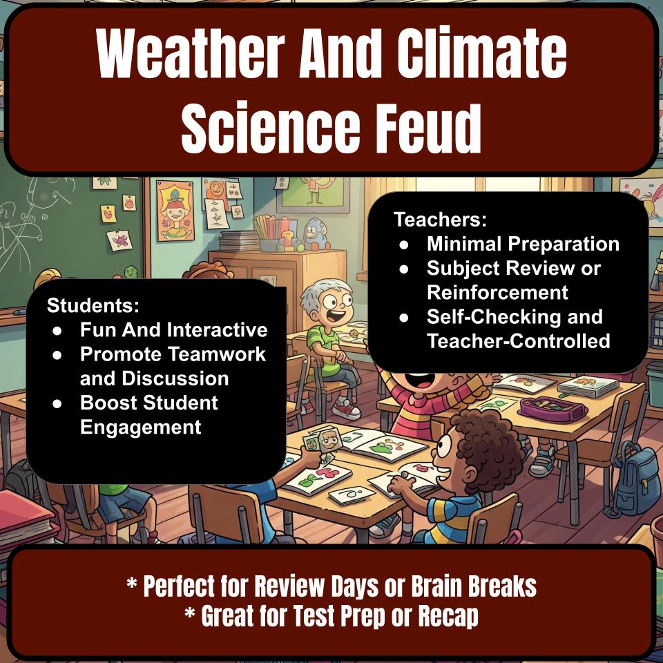 Weather And Climate Science Feud Review CF0020