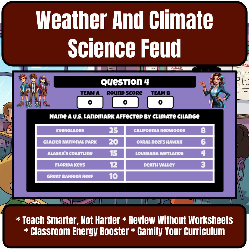 Weather And Climate Science Feud Review CF0020