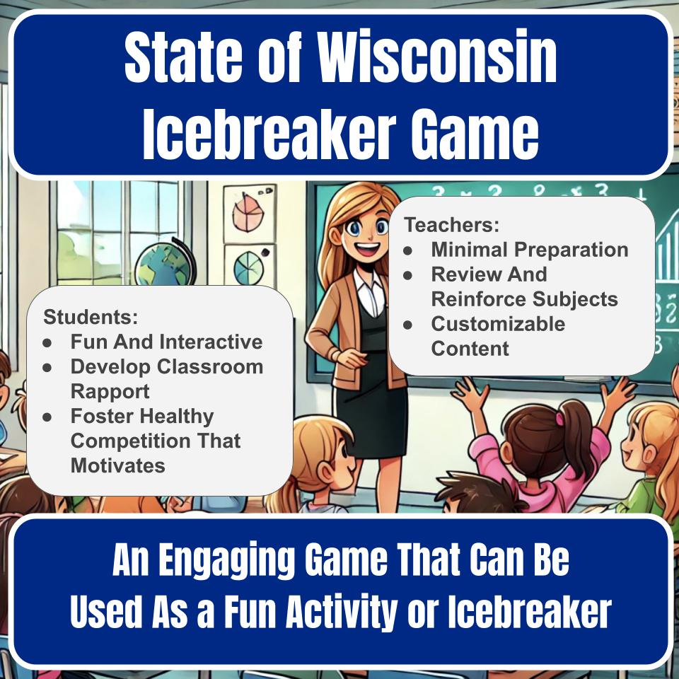 State of Wisconsin Jeopardy Game I0020