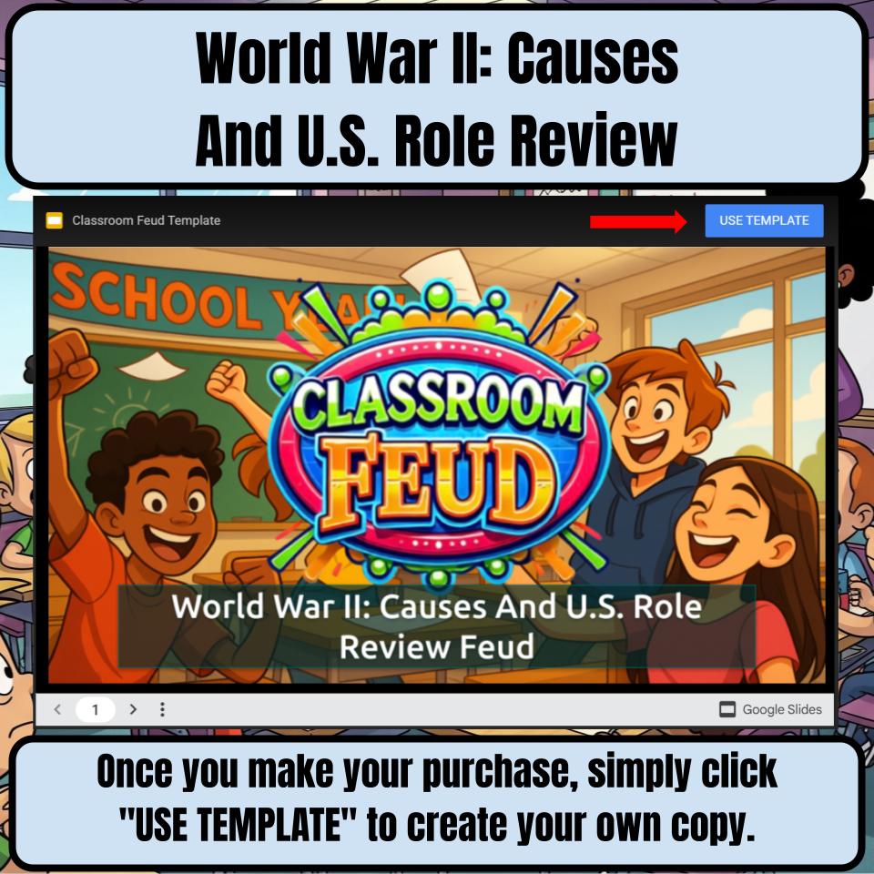 World War Ii: Causes And U.S. Role Review Feud CF0203