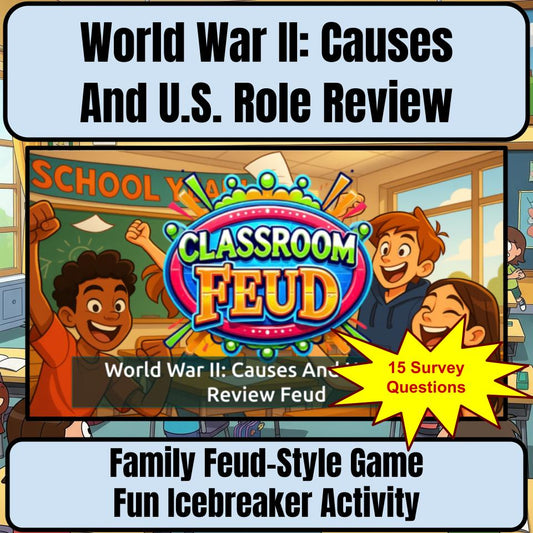 World War Ii: Causes And U.S. Role Review Feud CF0203