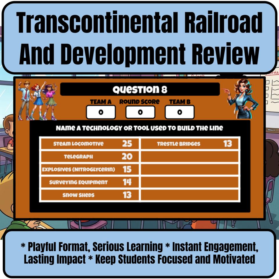 Transcontinental Railroad And Development Review Feud CF0209