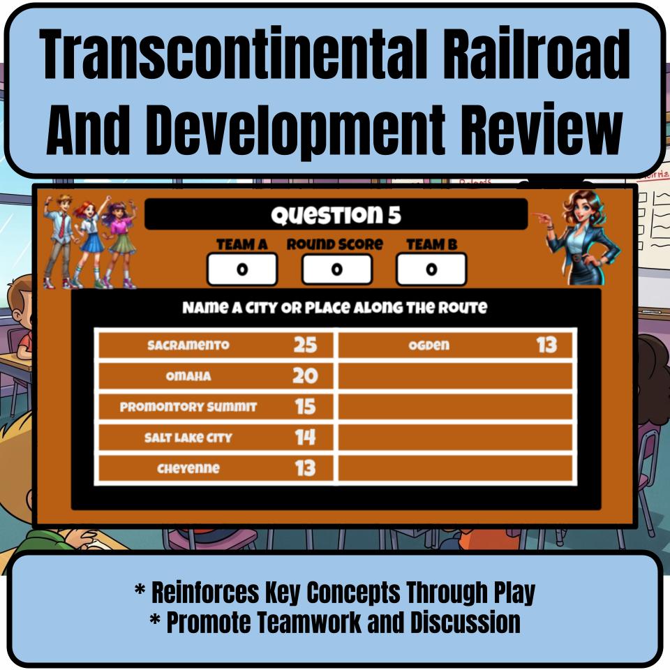 Transcontinental Railroad And Development Review Feud CF0209