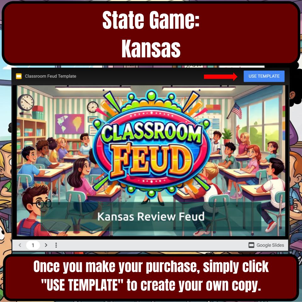 Kansas Social Studies Family Feud Review Game CF0021