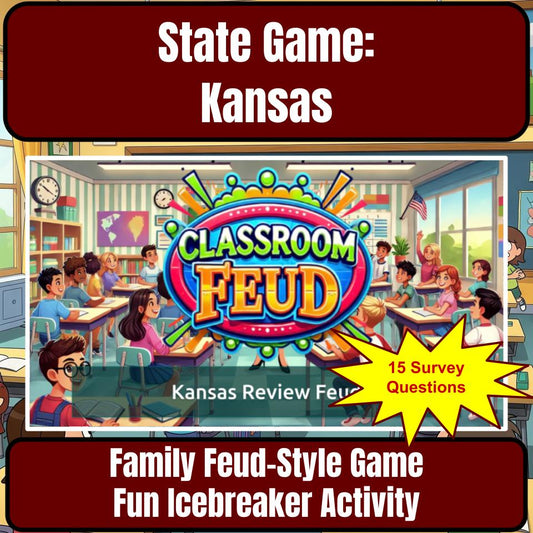 Kansas Social Studies Family Feud Review Game CF0021