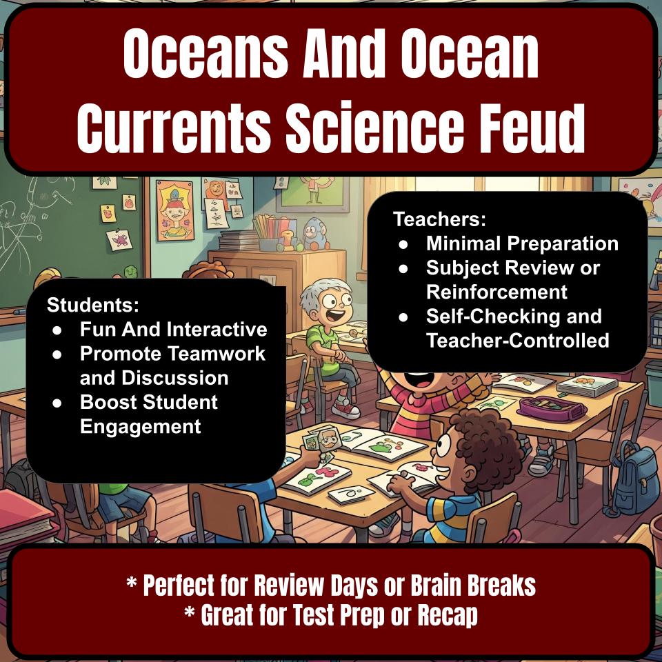 Oceans And Ocean Currents Science Feud Review CF0021