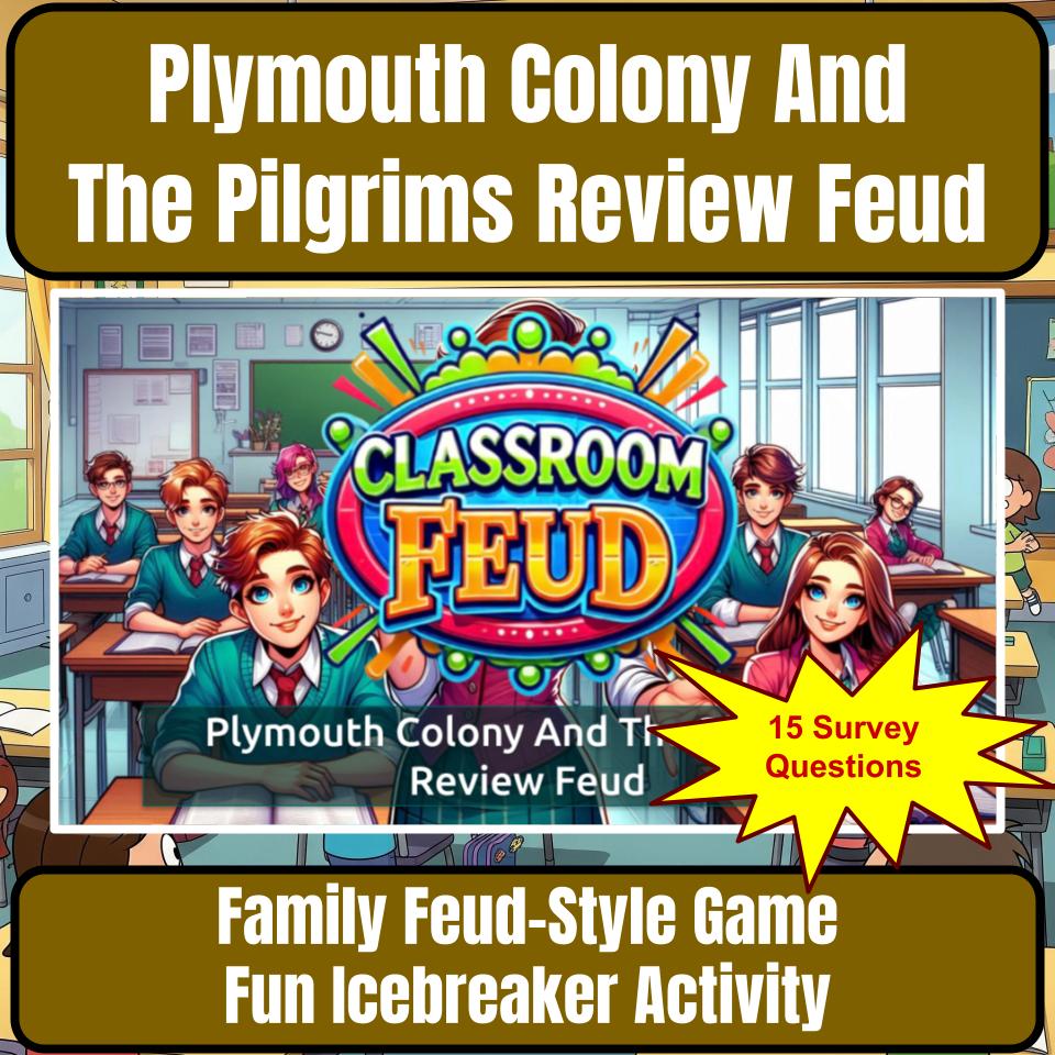 Plymouth Colony And The Pilgrims Review Feud CF0212