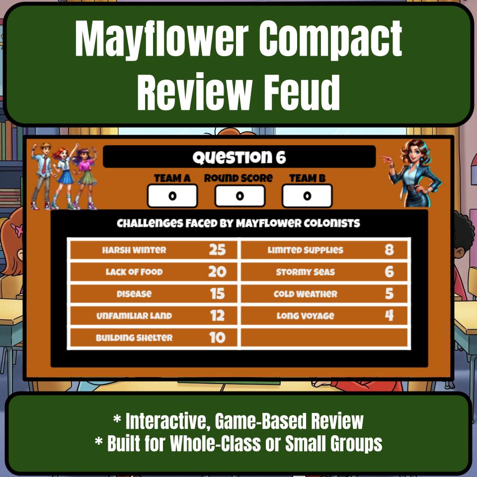 Mayflower Compact Review Feud CF0213