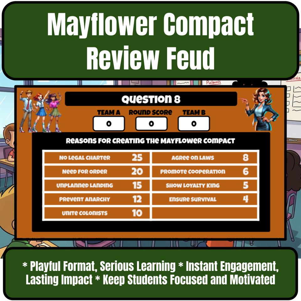 Mayflower Compact Review Feud CF0213