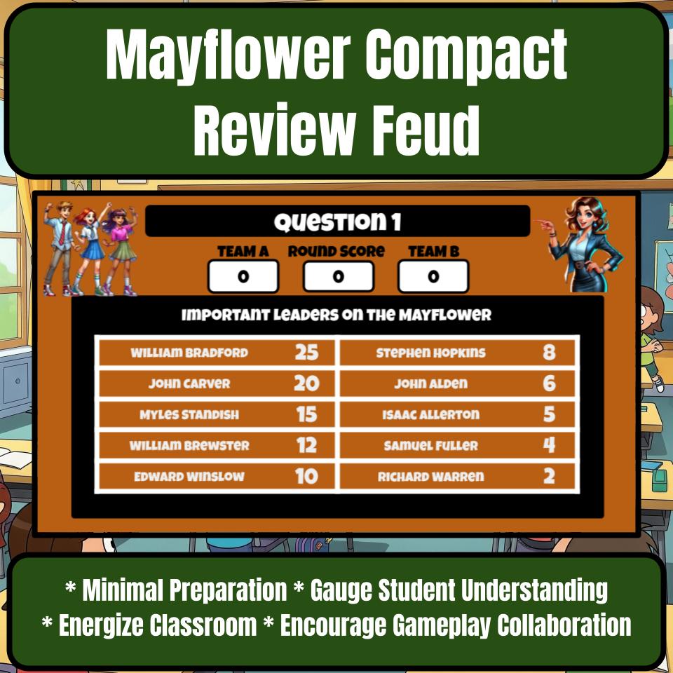 Mayflower Compact Review Feud CF0213