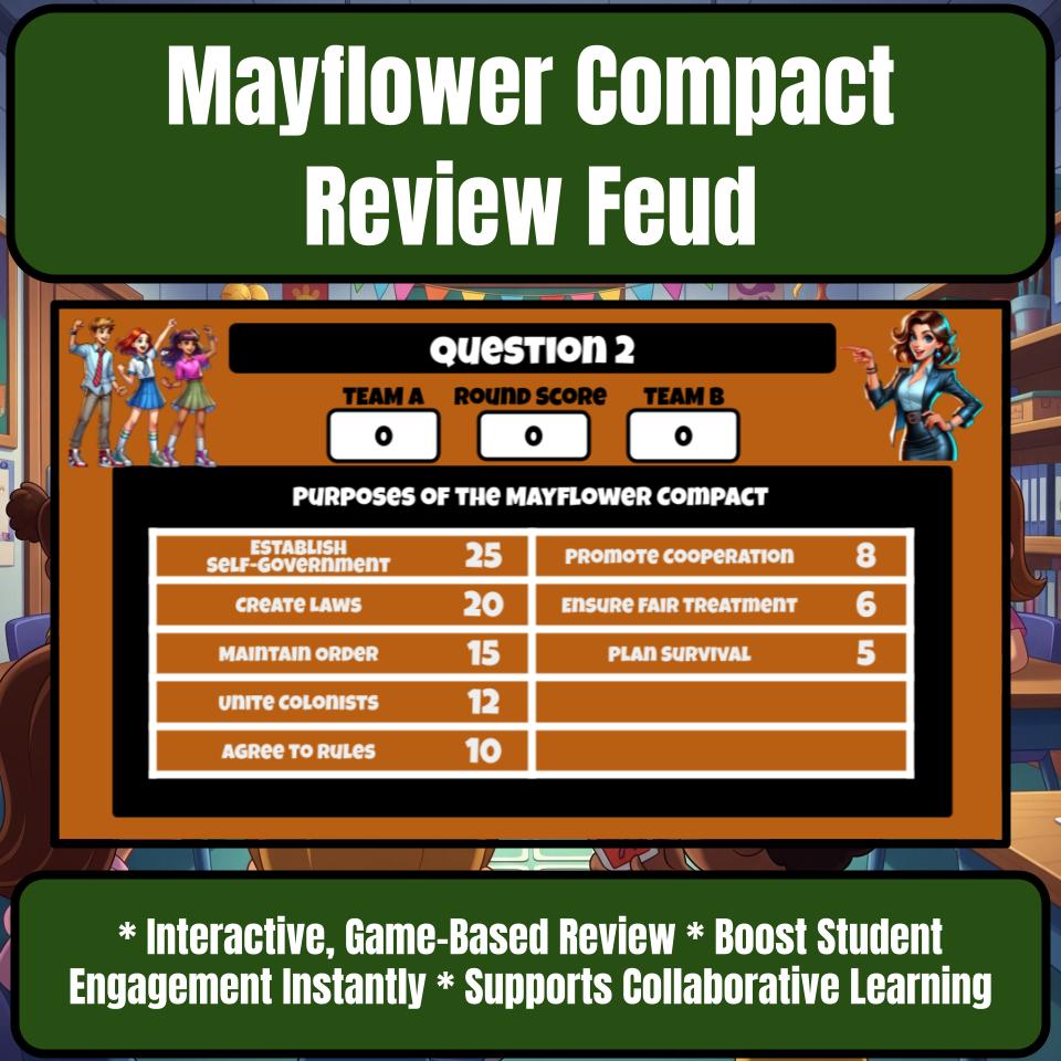 Mayflower Compact Review Feud CF0213