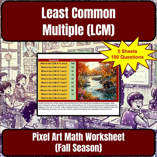 Least Common Multiple (Lcm) Mystery Picture P0214