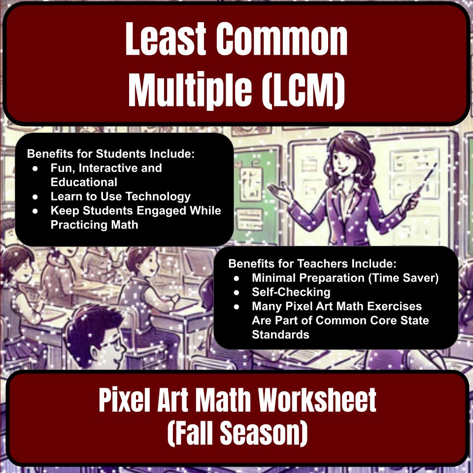 Least Common Multiple (Lcm) Mystery Picture P0214