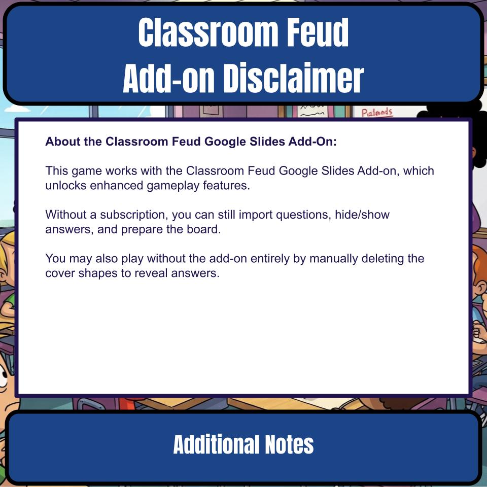 Triangular Trade Family Feud Game Social Studies Review Activity CF0215